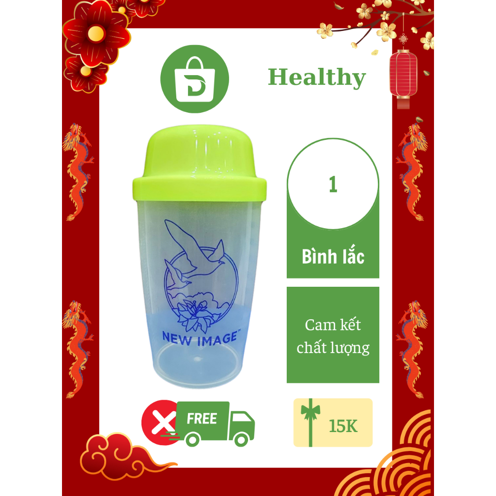 [Siêu rẻ] Bình Lắc Sữa Non Alpha Lipid Chia Vạch 450ml Nhựa Chất Lượng Cao Giá Rẻ