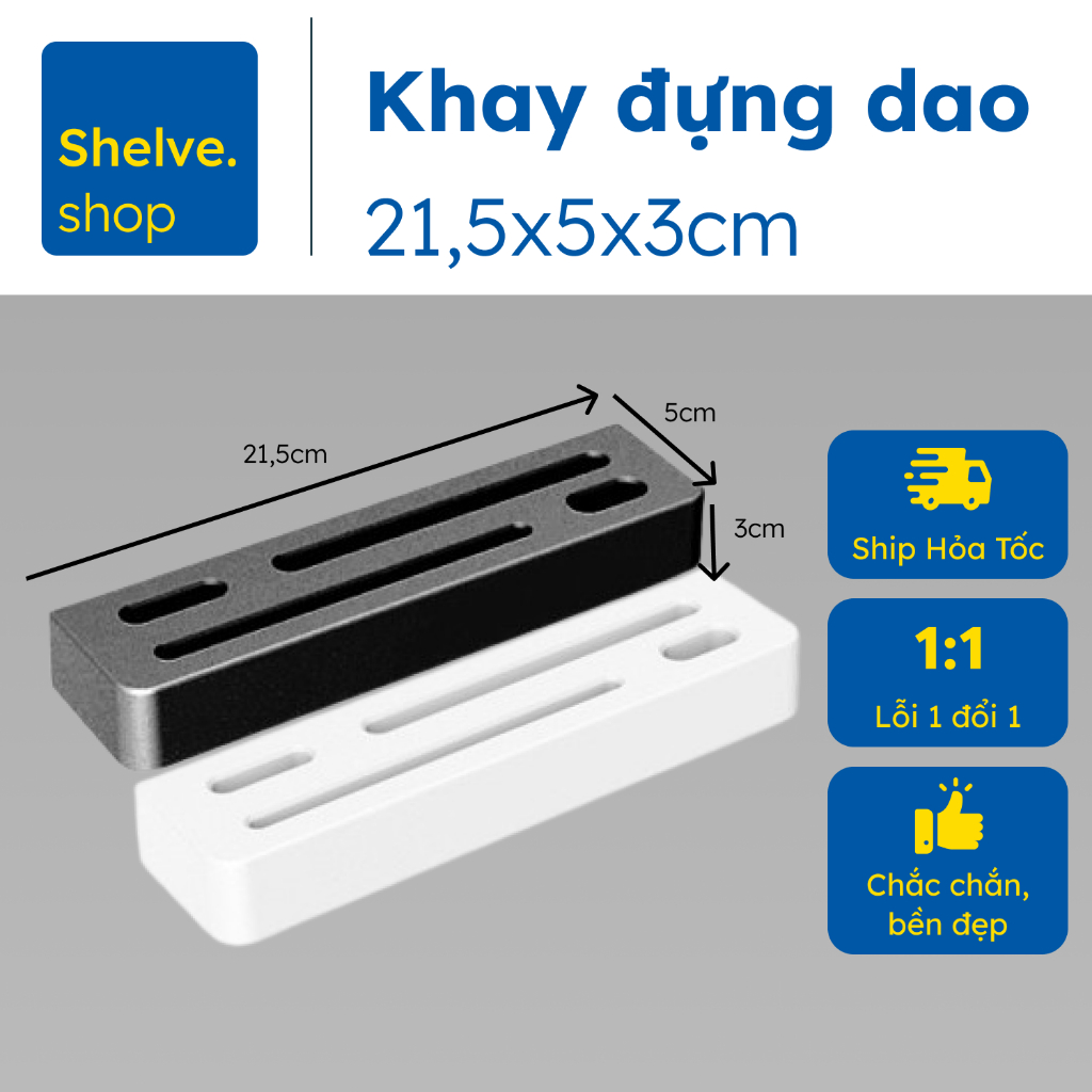 Kệ để dao gắn pegboard, kệ đa năng nhà bếp Shelve.shop - B023