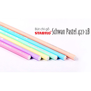 Bút chì gỗ 𝗦𝘁𝗮𝗯𝗶𝗹𝗼 Schwan pastel 421