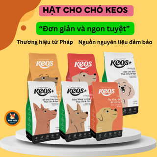 Hạt thức ăn Keos dành cho chó mọi lứa tuồi 1,5KG