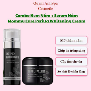 Serum Nám và Kem Nám Mommy Care, Kem nám tía tô, dưỡng trắng da, cải thiện sắc tố nám, nếp nhăn
