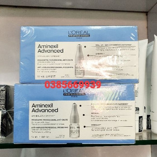 TINH CHẤT GIẢM RỤNG LOREAL AMINEXIL ADVANCED 1.5% + OMEG 6** CHO TÓC THƯA MẢNH NEW 2022 TBN 10*6ML - HỘP