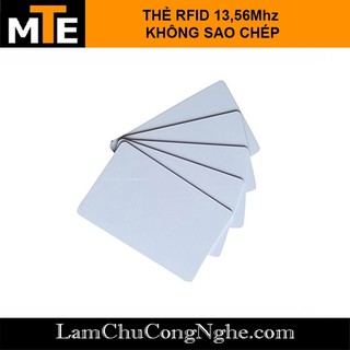 [KHÔNG COPPY ] Thẻ từ RFID 13.56Mhz thẻ nhân viên - Thẻ IC S50