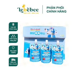 Nước ép hoa quả hữu cơ Táo & Củ Dền Lotte cho bé từ 6 tháng tuổi  1 gói