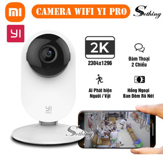 Camera IP Wifi Xiaomi Yi Pro 2K 3MP Sothing Xiangwu  - Camera Quan Sát Trong Nhà Trông Trẻ Nhận Dạng Người Bảo Hành 1