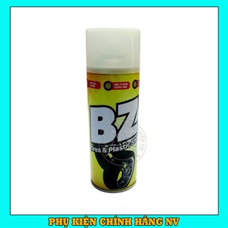 Chai Làm Bóng Vỏ Xe BZ Màu Vàng 400ml - Phục Hồi Nhựa Nhám