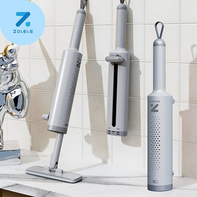 Cây lau mini tự vắt ZOLELE lau kính, lau bàn nhỏ gọn cầm tay tháo rời tiện lợi DM01 - Chính hãng