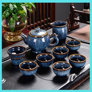 Bộ ấm chén uống trà Vip 10 chi tiết- Hàng sẵn kho