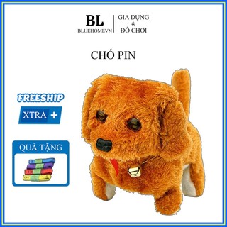 Đồ chơi chú chó vàng chạy pin biết đi biết sủa đáng yêu cho mọi lứa tuổi