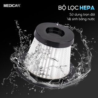 Bộ lọc thay thế cho Máy hút bụi Medicar
