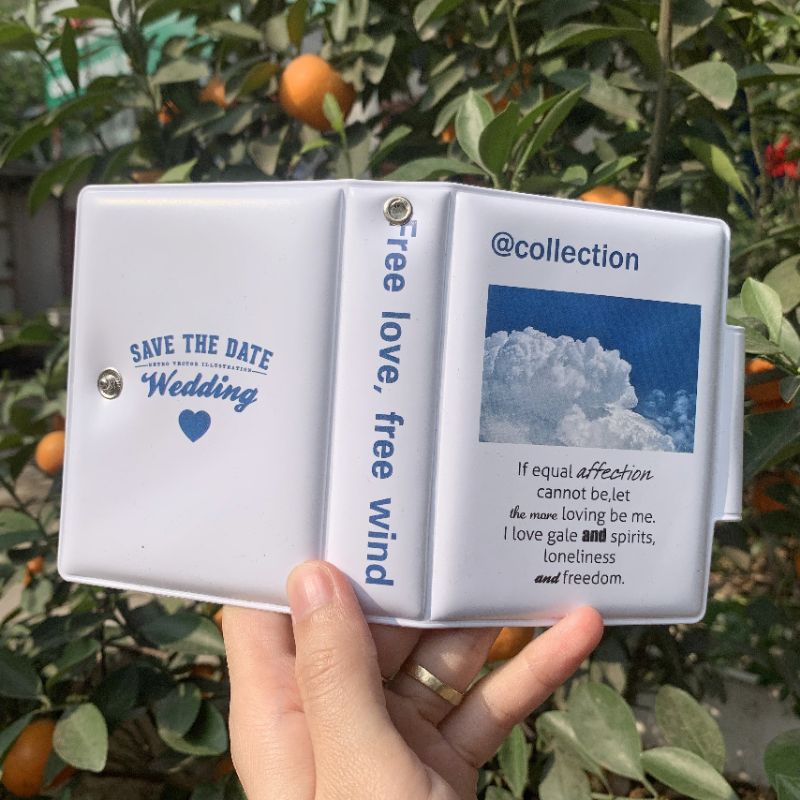 Collect book 1 ô cúc bấm phong cách Hàn quốc xinh xắn | Album mini