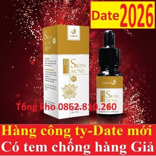 Cốt mụn Bạch Sen Lskin Đan Thy thi skin care acne