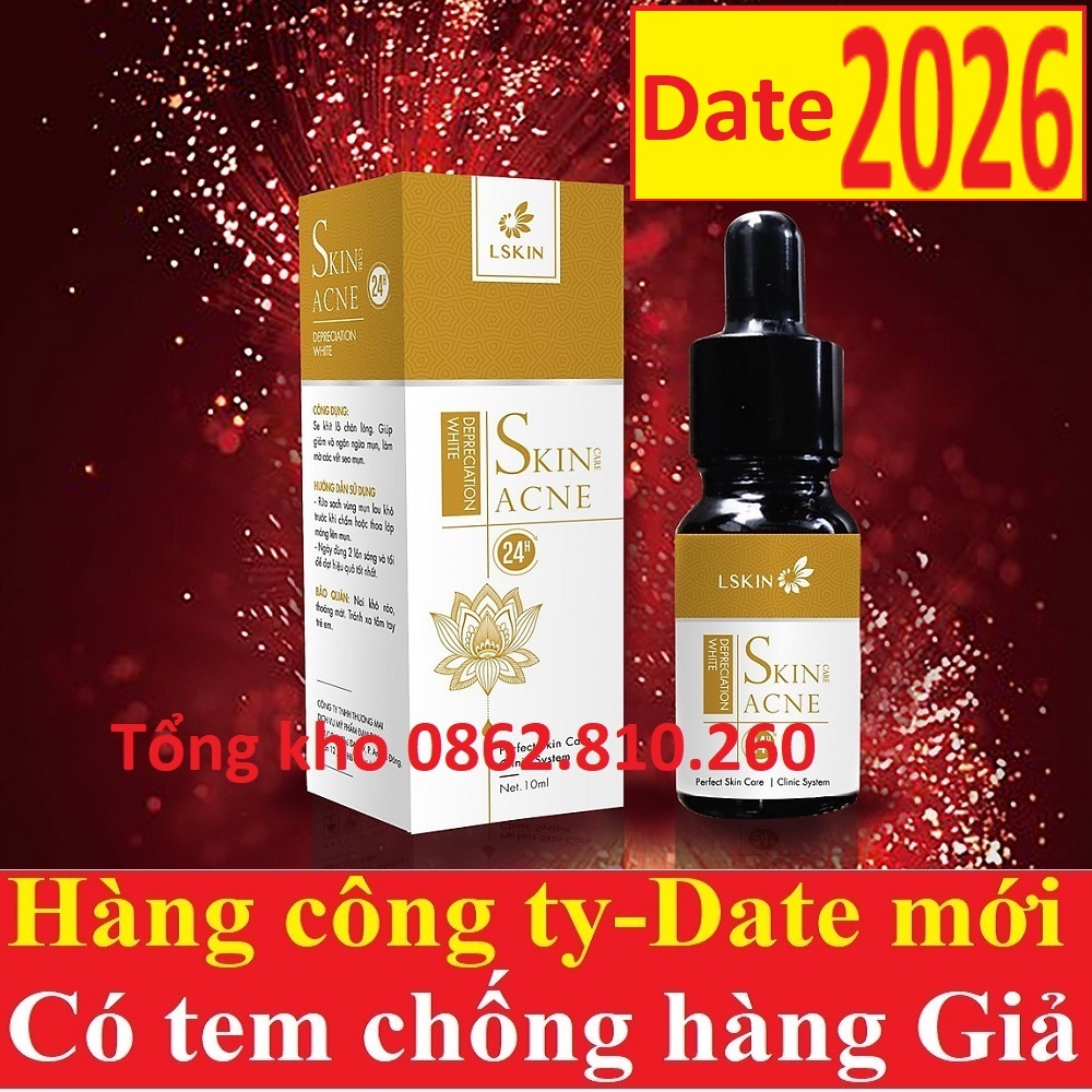 Cốt mụn Bạch Sen Lskin Đan Thy thi skin care acne - sản phẩm chính hãng