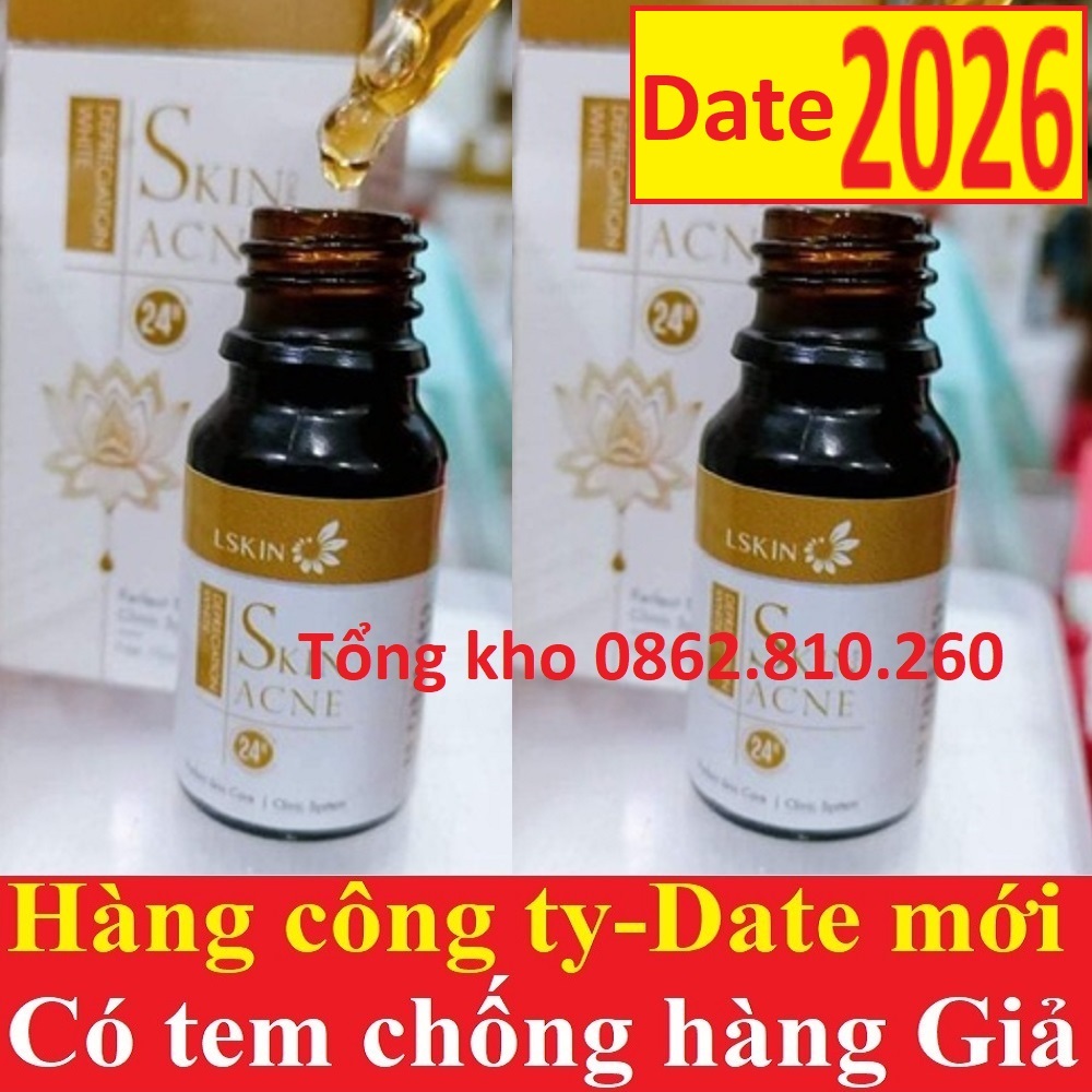 Cốt mụn Bạch Sen Lskin Đan Thy thi skin care acne - sản phẩm chính hãng