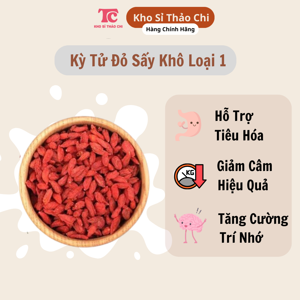 Kỷ tử hữu cơ sấy khô organic traditions 454gr giúp giảm cân, tăng cường thị lực, kỷ tử đỏ hữu cơ sấy khô đóng hộp