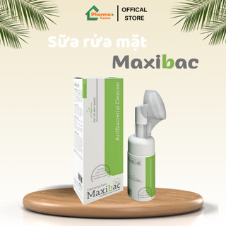 Sữa rửa mặt tạo bọt, sạch sâu Maxibac 100ml