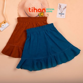 Chân váy nhung tăm cho bé gái TIHON cao cấp phong cách Hàn Quốc siêu xinh CV0750544