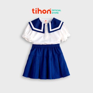 Bộ áo váy bé gái TIHON chính hãng cao cấp SET0750101