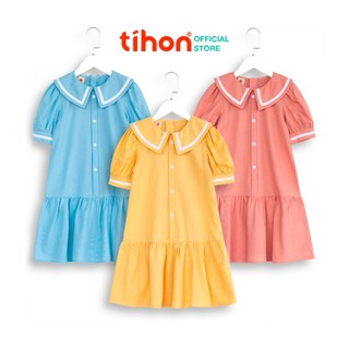 Váy cho bé gái TIHON phong cách Hàn Quốc chất liệu thoáng mát thân thiện da bé VT0750117