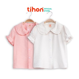 Áo sơ mi bé gái TIHON thời trang cho trẻ em ASM072003