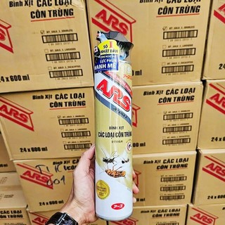 Bình Xịt Muỗi, Côn Trùng ARS Không Mùi 600ml Thái Lan