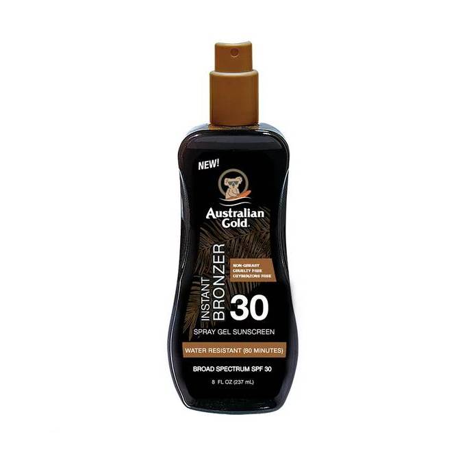 [Tắm nắng] Kem bôi tắm nắng nâu da với chỉ số chống nắng SPF30 Australian Gold sun tanner