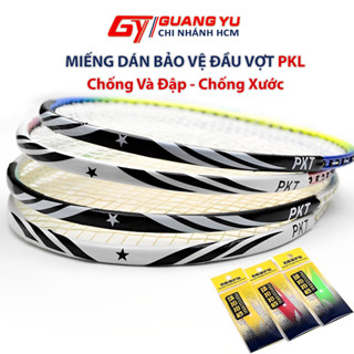 Miếng Dán Bảo Vệ Đầu Vợt Cầu Lông, Da PC Chống Mài Mòn Tăng Độ Bền Cho Vợt
