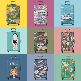 Vỏ bọc vali hành lý - vải thun dày - co giãn
