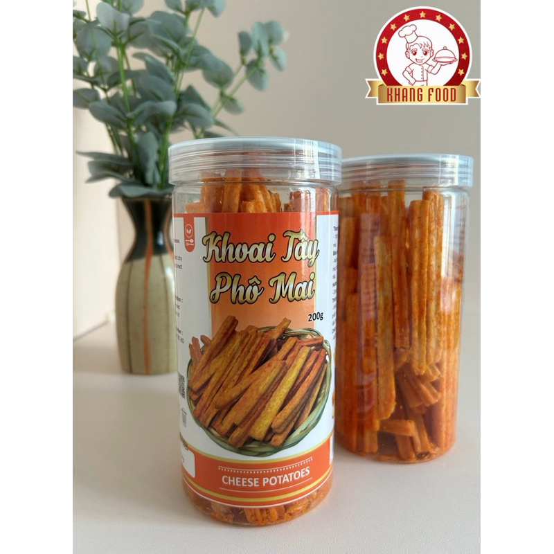 Khoai Tây Phô Mai Khang Food 200g