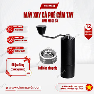 Máy xay cà phê bằng tay timemore c3 c2s chất lượng cao, cối xay cafe cầm tay timemore c3 nâng cấp 2024