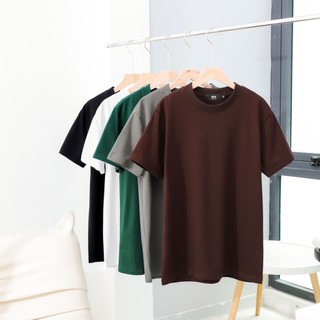 Áo Thun Trơn Nam T-shirt MK CLEVER Chất liệu thun cotton 100% co giãn 4 chiều, lên form chuẩn dáng