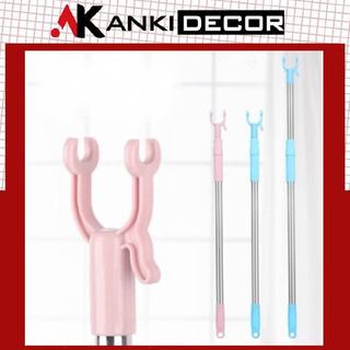 Sào phơi đồ inox | Cây lấy quần áo | Cây phơi đồ | cây chọc quần áo | Cây lấy đồ | gậy lấy quần áo trên cao1m2 inox