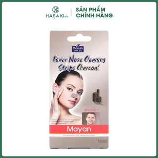 Lột Mụn Cám Than Hoạt Tính Mayan 4 Miếng Hasaki Sản Phẩm Chính Hãng