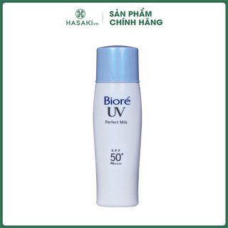 Sữa Chống Nắng Chống Thấm Nước Bioré Perfect Milk Sports & Outdoor SPF50+/PA+++ 40ml Hasaki Sản Phẩm Chính Hãng