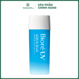 Gel Chống Nắng Công Nghệ Màng Nước Bioré UV Aqua Rich Water Gel SPF50 PA++++ 90ml Hasaki Sản Phẩm Chính Hãng