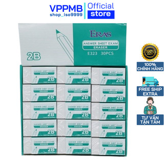 Tẩy bút chì Eras E323, Gôm tẩy bút chì trắng không bụi