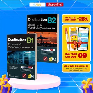 Sách - Destination B1 & B2 Grammar and Vocabulary Kèm Đáp Án Lẻ/Combo