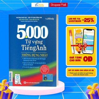 Sách - 5000 Từ Vựng Tiếng Anh Thông Dụng Nhất