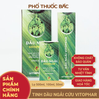 Tinh Dầu Ngải Cứu Vitophar giảm đau nhức xương khớp, thoái hóa