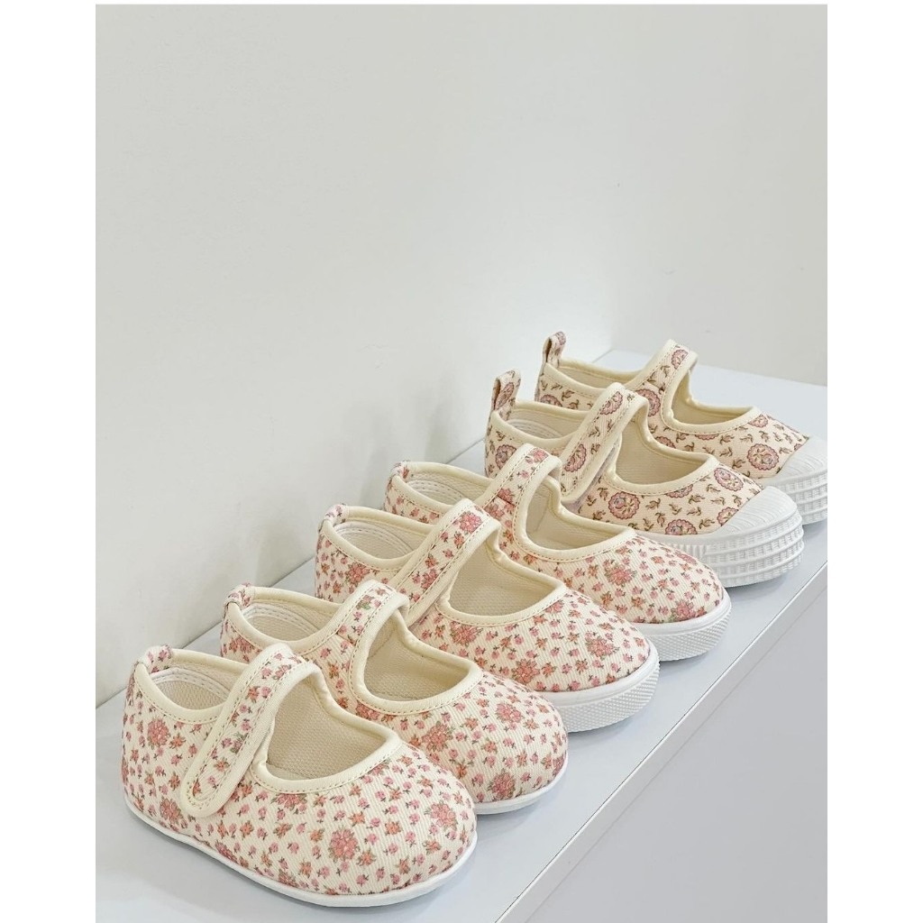 Bebe Giày hoa cho bé Hàn Quốc