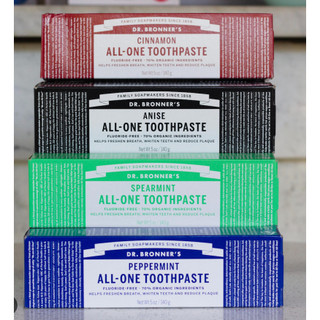 [BILL MỸ AIR] Kem Đánh Răng Hữu Cơ Mỹ Dr. Bronners Toothpaste 140g