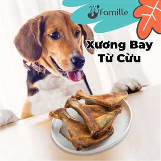 [TOP BÁN CHẠY]Xương Bay Cho Chó, Xương Gặm Mài Răng Cho Chó JFamille, Pet Snack Bổ Sung Canxi, Dinh Dưỡng - JF38