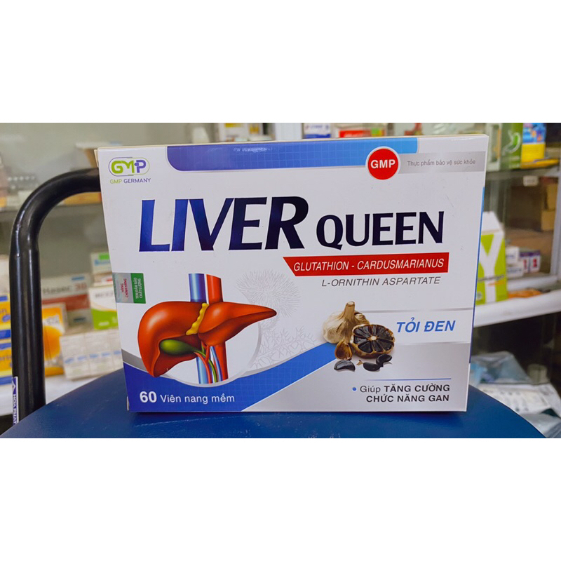 Viên Uống Giải Độc Gan Liver Queen Hộp 60 Viên