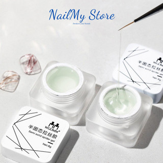 Gel nhện chà tráng gương, gel kéo sợi trong suốt dùng trang trí móng
