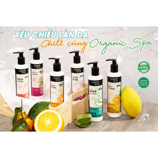 Sữa tắm ORGANIC SHOP cung cấp vitamin chiết xuất thiên nhiên 280ml