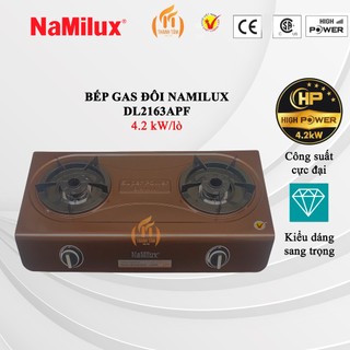 Bếp gas đôi công suất lớn namilux dl2163apf