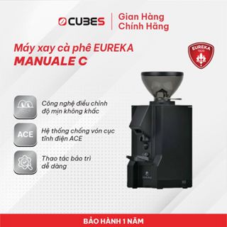 Máy xay cà phê Eureka Mignon Manuale C 50 15BL Đen - Nhập khẩu chính hãng từ thương hiệu Eureka, Ý