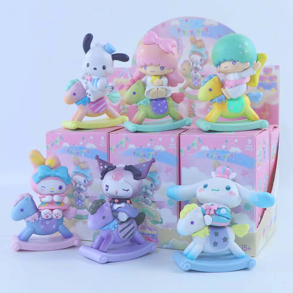 Blind Box, Hộp Mù mô hình Kuromi, Sanrio - Mèo Béo Kids Store