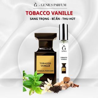  Nước Hoa Nam Tobac.co Vanille chai chiết 10ml 20ml Mùi hương Cá Tính Sang Trọng Quý Phái Sành Điệu 