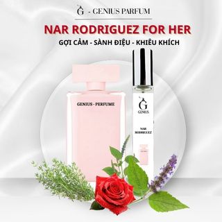  Nước Hoa Nữ Narciso Rodriguez Hồng chai chiết 10ml 20ml Hương Thơm Ngọt Ngào Hiện Đại Và Cá Tính 